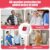 Ainiv WiFi Smart Senioren Notruf SOS Notrufknopf, Hausnotruf Senioren Notfallknopf Alert System für ältere Patienten Behinderte, Kompatibel mit Tuya Smart/Smart Life (Unterstützt Wi-Fi 2.4GHz) - 7