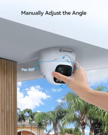 Jennov Überwachungskamera Set mit 10