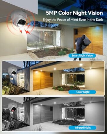 Jennov Überwachungskamera Set mit 10