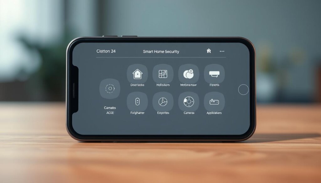 moderne Sicherheitssysteme App-Steuerung moderne Sicherheitssysteme App-Steuerung