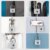 SPORWAY Fingerabdruck Schloss: USB-Aufladung Vorhängeschloss Schlüsselloses Schloss IP55 Wasserdicht Vorhängeschlöss, Klein Schloss mit Fingerabdruck für Gym, Büro, Haus, Garten, Schrank (Silber) - 5